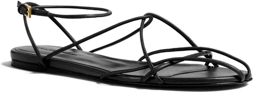 KHAITE Loulou sandalen met veters Zwart - Foto 4