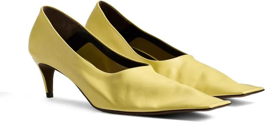 KHAITE Marlene lage pumps Geel - Foto 4