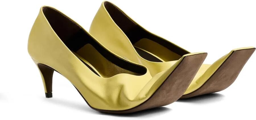 KHAITE Marlene lage pumps Geel - Foto 3