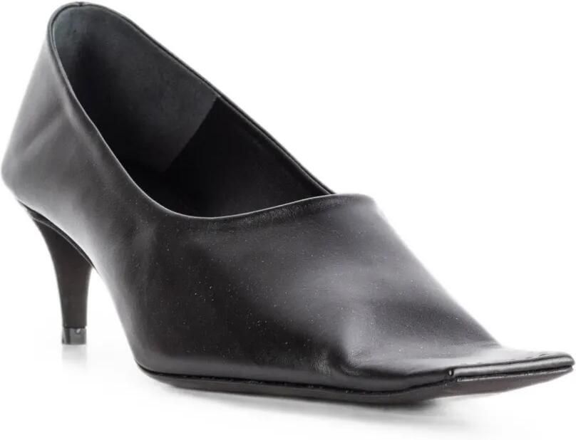 KHAITE Marlene pumps met vierkante neus Zwart