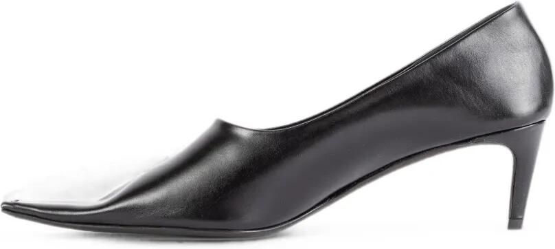 KHAITE Marlene pumps met vierkante neus Zwart - Foto 4