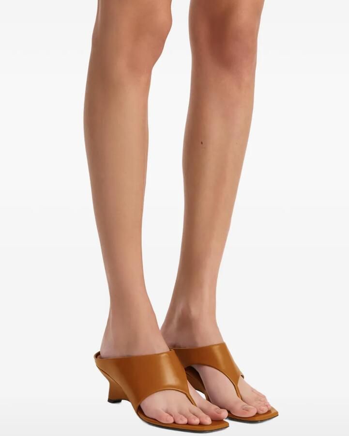 KHAITE Marlow muiltjes Beige - Foto 2