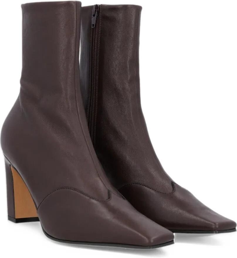 KHAITE Nevada stretch high boots Bruin - Foto 2