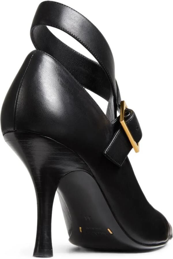 KHAITE Pumps met leren hak Zwart - Foto 3