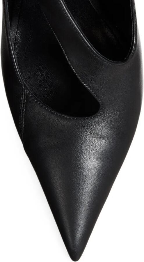 KHAITE Pumps met leren hak Zwart - Foto 4
