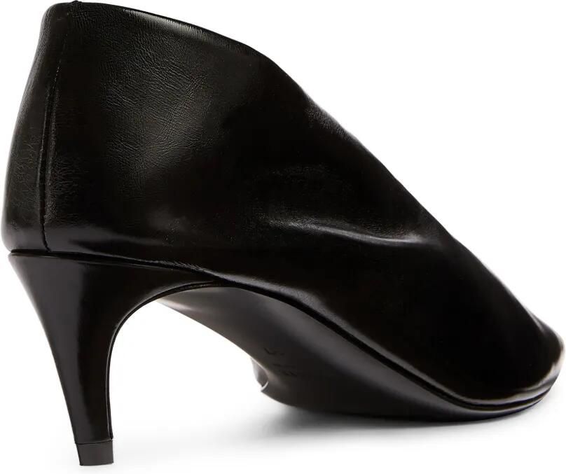 KHAITE Pumps met puntige neus en hoge wreef Zwart - Foto 2