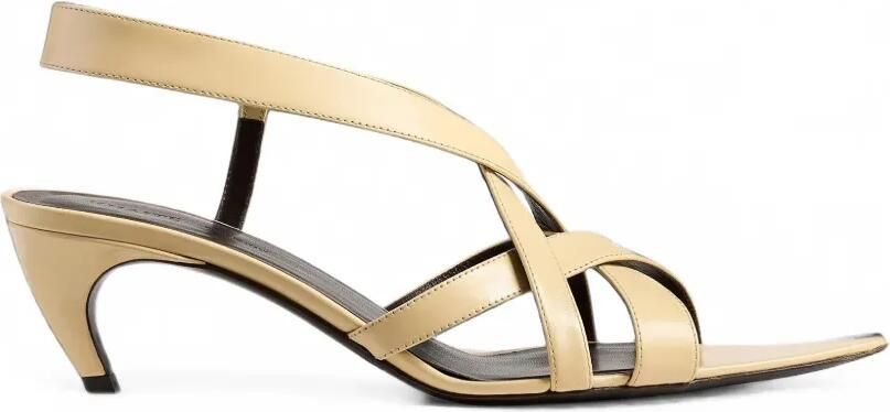 KHAITE Sadie sandalen met kitten-hak Beige