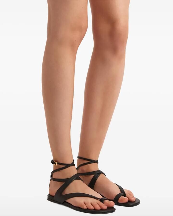 KHAITE Sandalen met enkelbandje Zwart - Foto 2