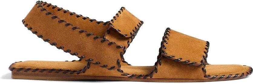 KHAITE Sandalen met open neus Beige