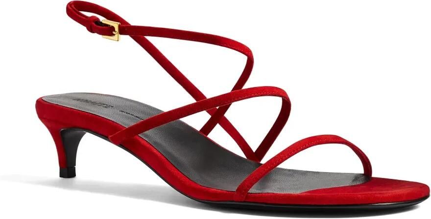 KHAITE Sandalen met open neus Rood - Foto 3