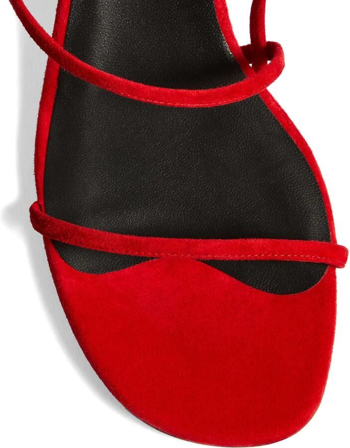 KHAITE Sandalen met open neus Rood - Foto 2