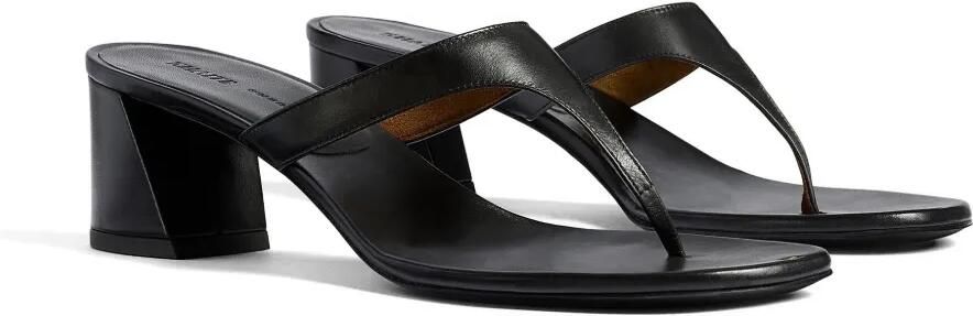 KHAITE Sandalen met T-bandje Zwart - Foto 5