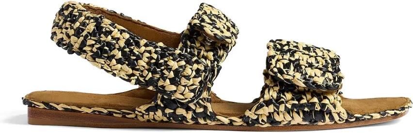 KHAITE Sandalen met textuur Beige