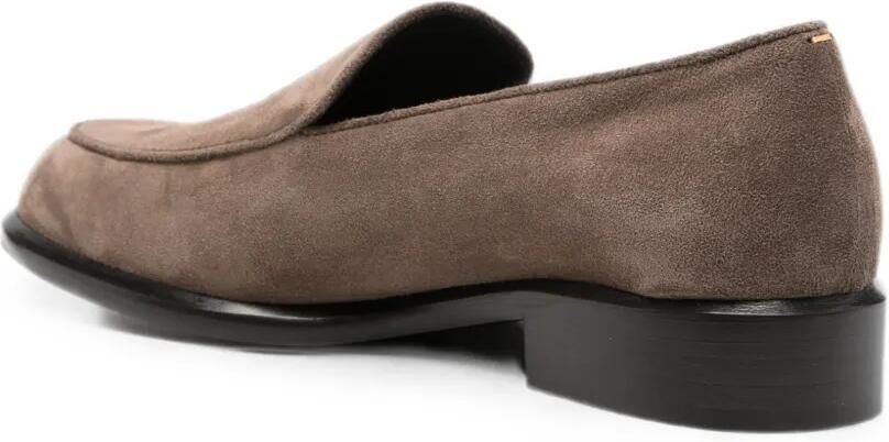 KHAITE Suède loafers Bruin - Foto 3