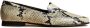 KHAITE Kippen loafers met slangenprint Wit - Thumbnail 1