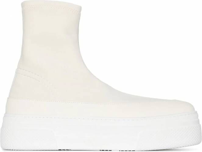 KHAITE Ludlow high-top sneakers Wit