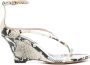 KHAITE Marion lammy sandalen Beige - Thumbnail 1