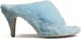 KHAITE Marion lammy muiltjes Blauw - Thumbnail 1