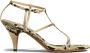 KHAITE The Jones 75mm leren sandalen Beige - Thumbnail 1