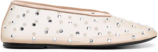 KHAITE The Marcy ballet pumps Beige