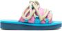 KidSuper x Suicoke slippers met colourblocking Roze - Thumbnail 1