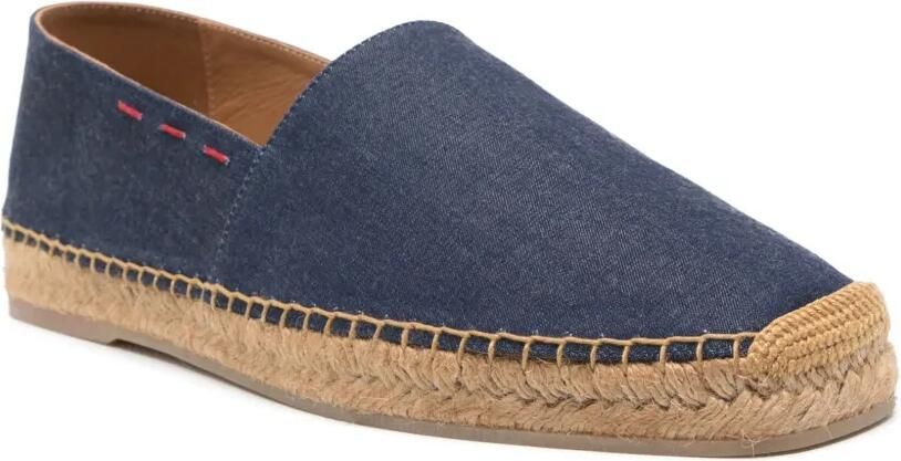 Kiton Denim espadrilles Blauw - Foto 3