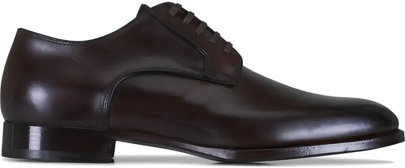Kiton Derby veterschoenen Bruin