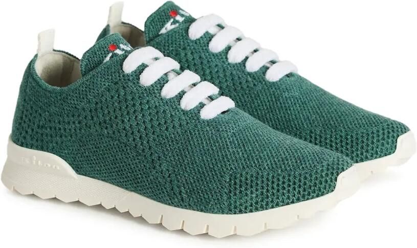 Kiton Fits cashmere sneakers Groen - Foto 5
