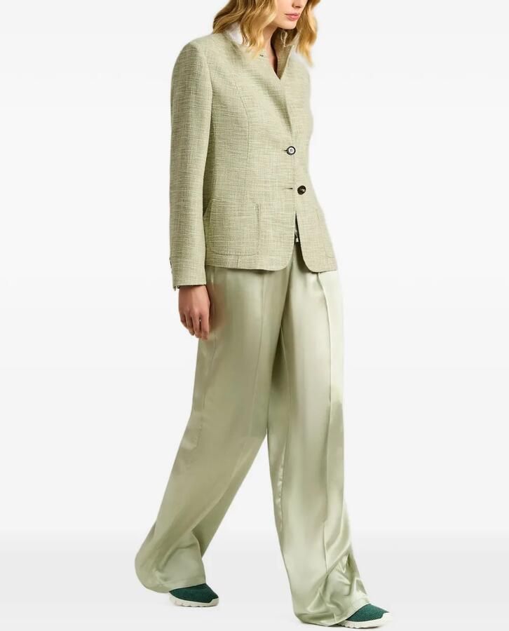 Kiton Fits cashmere sneakers Groen - Foto 2