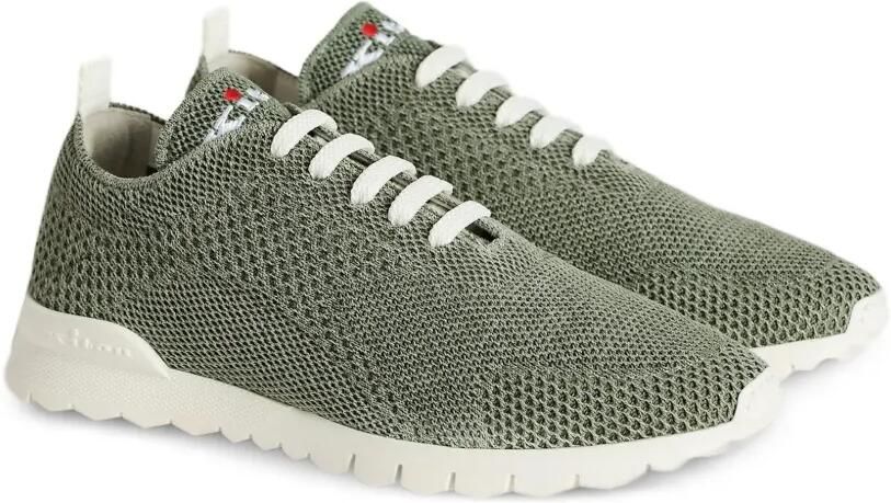 Kiton Fits cotton sneakers Groen - Foto 5