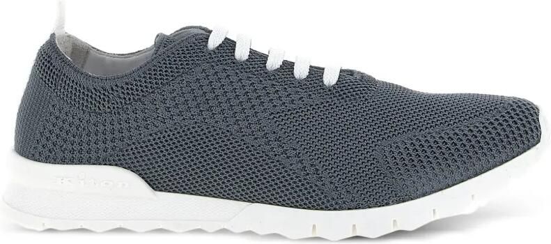 Kiton Fits gebreide sneakers Grijs