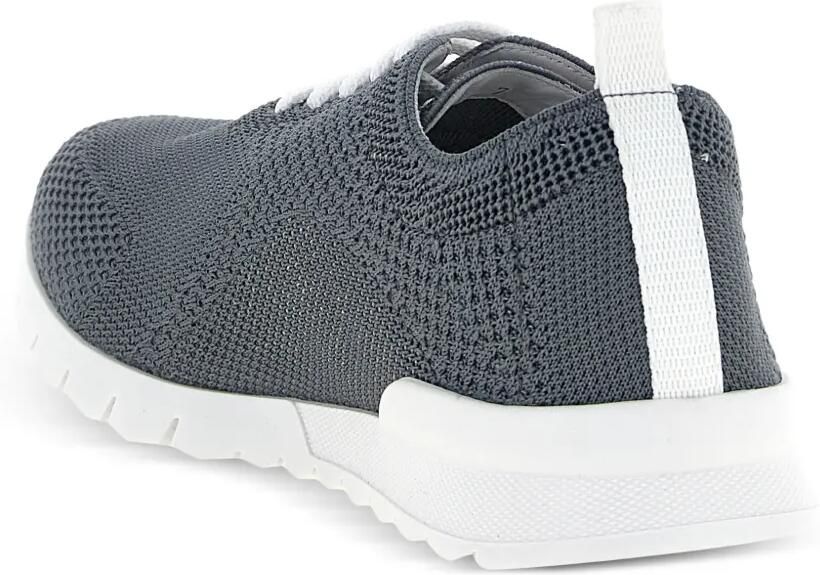Kiton Fits gebreide sneakers Grijs - Foto 3