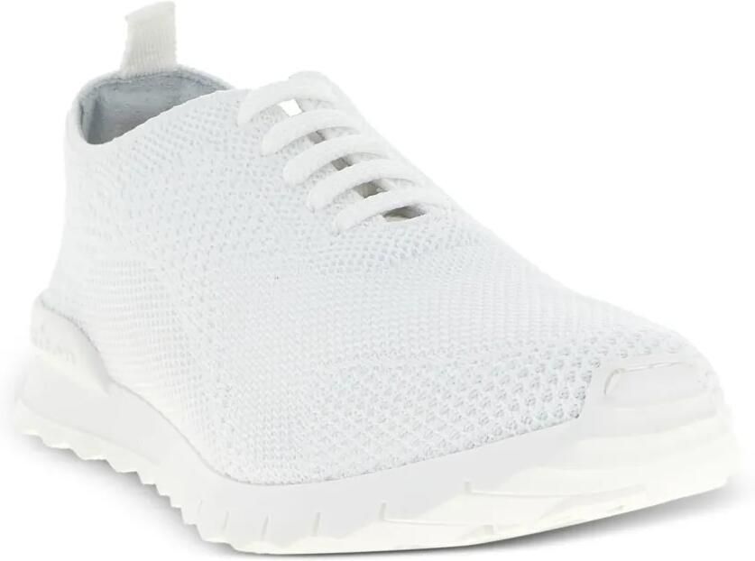 Kiton Fits gebreide sneakers Wit - Foto 2