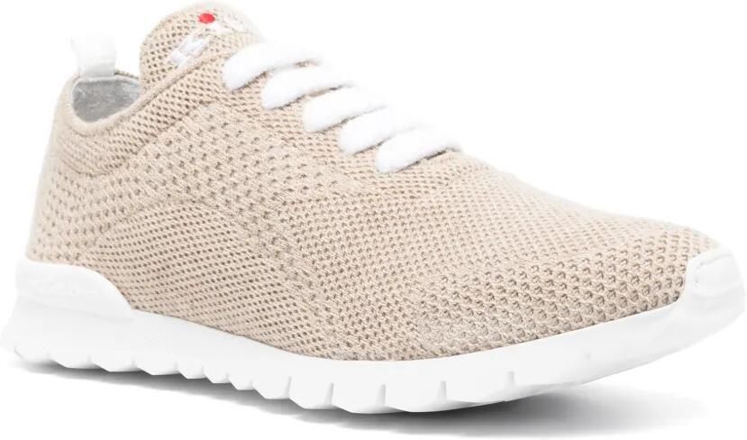 Kiton Gebreide sneakers Bruin - Foto 2