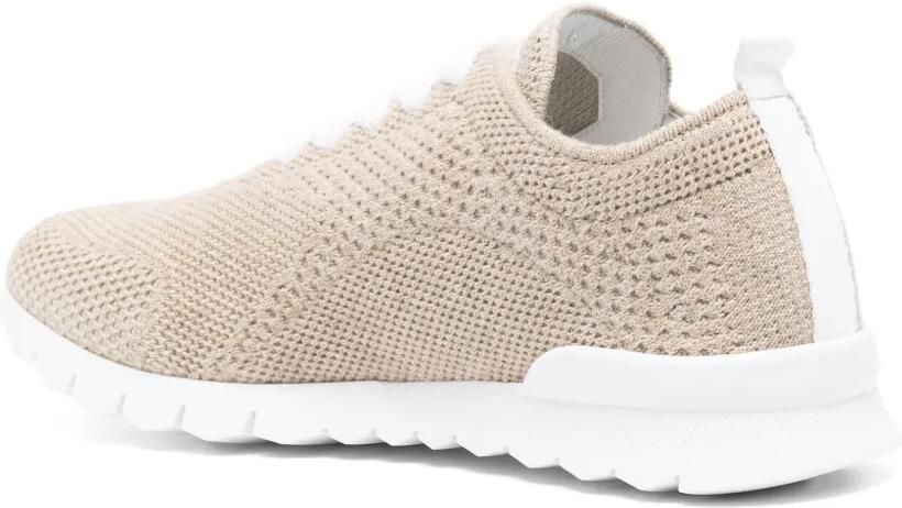 Kiton Gebreide sneakers Bruin - Foto 3