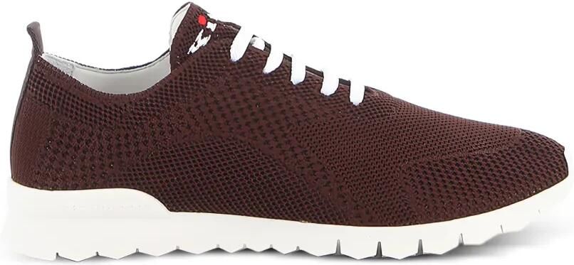 Kiton Gebreide sneakers Bruin
