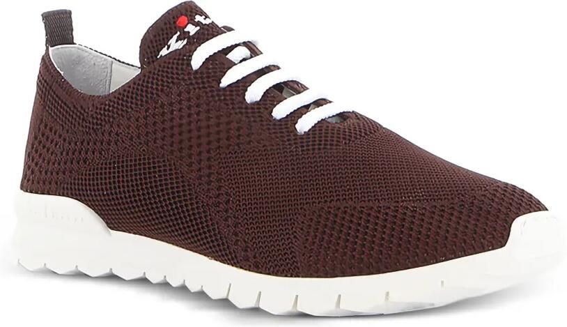 Kiton Gebreide sneakers Bruin - Foto 4
