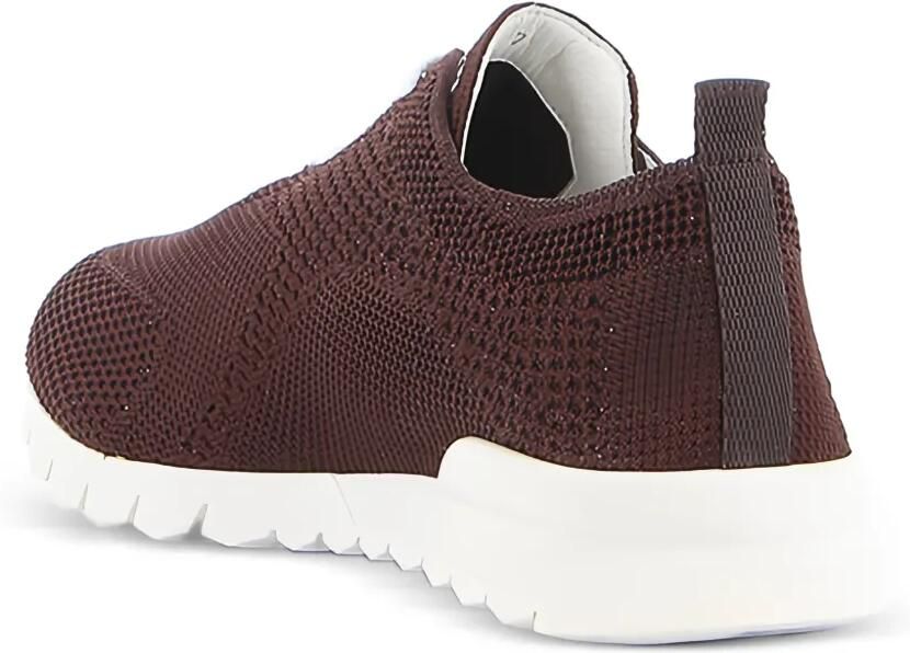 Kiton Gebreide sneakers Bruin - Foto 2