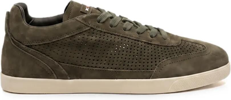Kiton Geperforeerde sneakers Groen