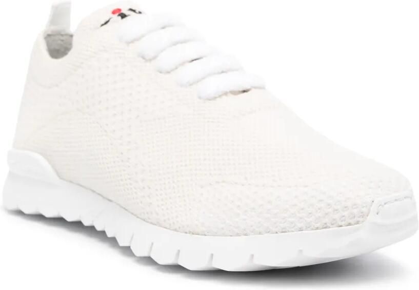 Kiton Hardloopschoenen met mesh Beige - Foto 2