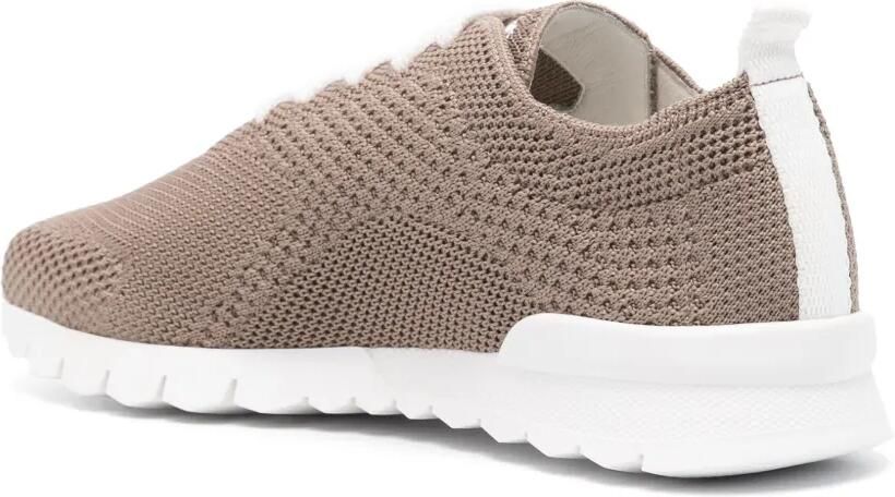 Kiton Hardloopschoenen met mesh Beige - Foto 2