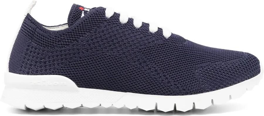 Kiton Hardloopschoenen met mesh Blauw