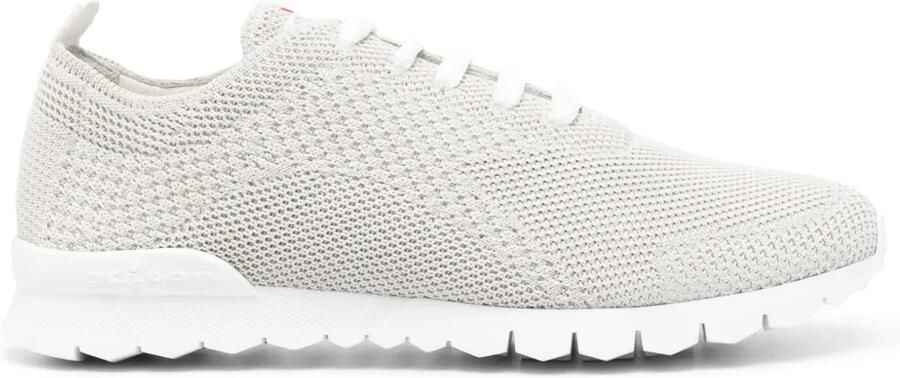 Kiton Hardloopschoenen met mesh Grijs