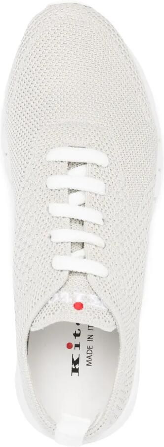 Kiton Hardloopschoenen met mesh Grijs - Foto 4
