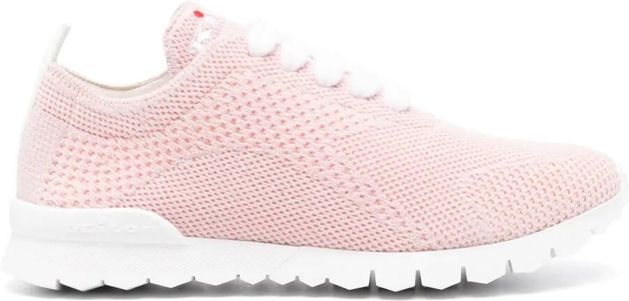 Kiton Hardloopschoenen met mesh Roze