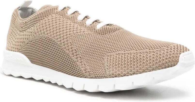 Kiton Gebreide sneakers Beige - Foto 3