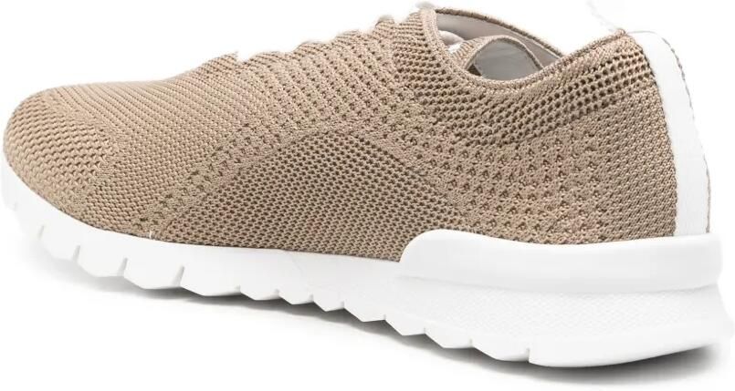 Kiton Gebreide sneakers Beige - Foto 2