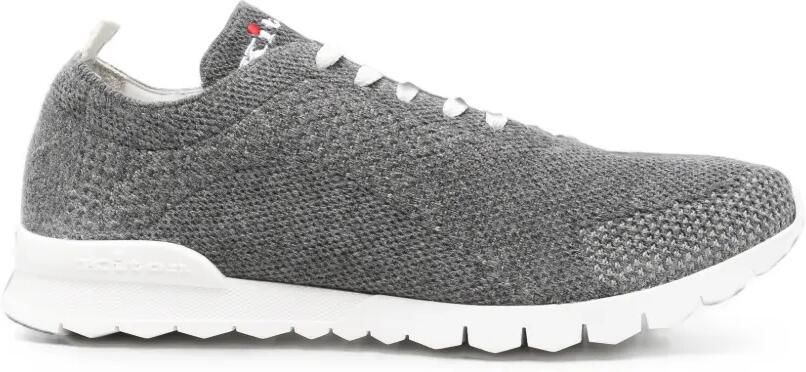 Kiton Gebreide sneakers Grijs