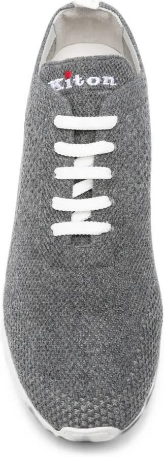 Kiton Gebreide sneakers Grijs - Foto 3