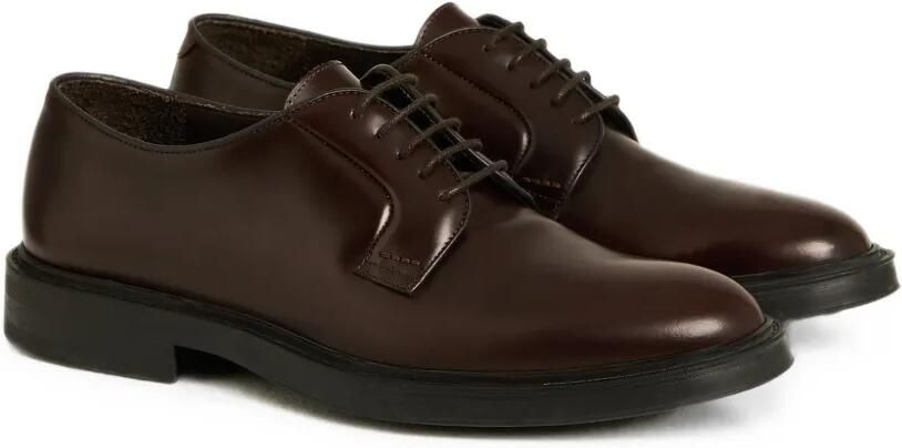 Kiton Leren Derby schoenen Rood - Foto 4